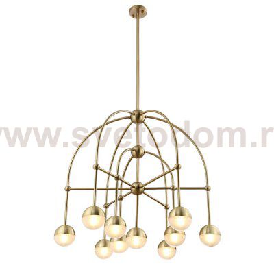 Люстра Crystal Lux TRUENA SP-PL6+3+1 BRONZE (3240/310)