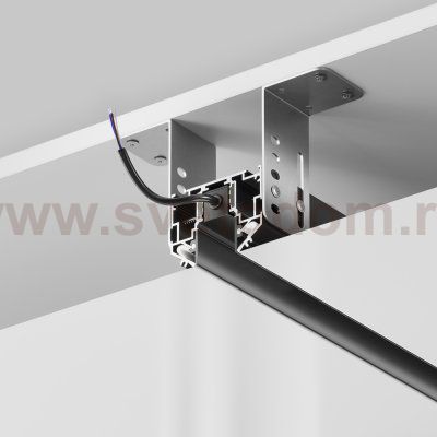 Шинопровод встраиваемый для натяжного потолка Maytoni TRX034-SCH-422B 2м Busbar trunkings Exility