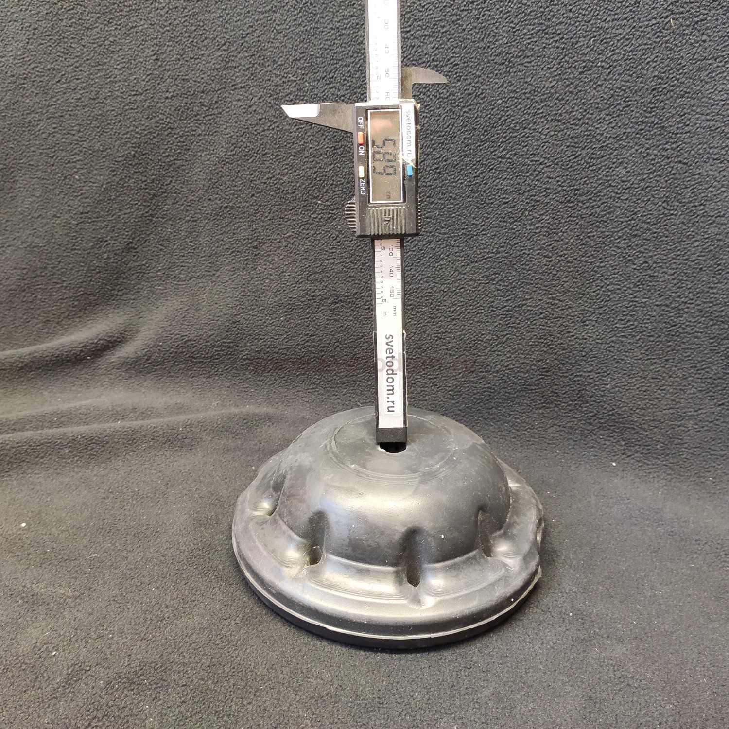 Утяжелитель для основания настольной лампы 165*60мм 1,3кг