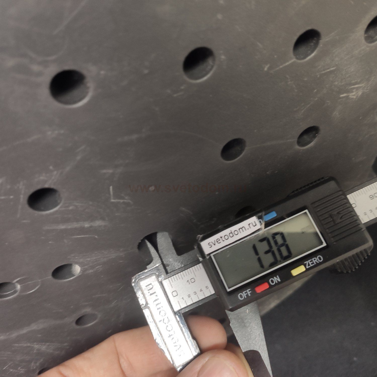 Утяжелитель для основания торшера 265*33мм 3,1кг