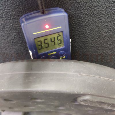 Утяжелитель для основания торшера 280*38мм 3,6кг