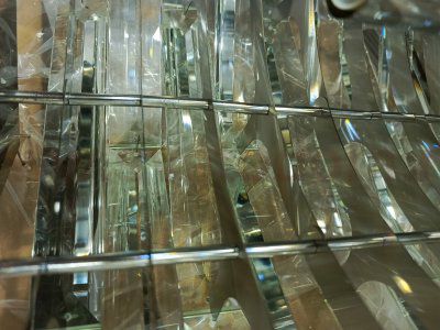 utsenka-SL6137.103.08 Светильник подвесной ST-Luce никель/прозрачный E14 8*40W STROZZI