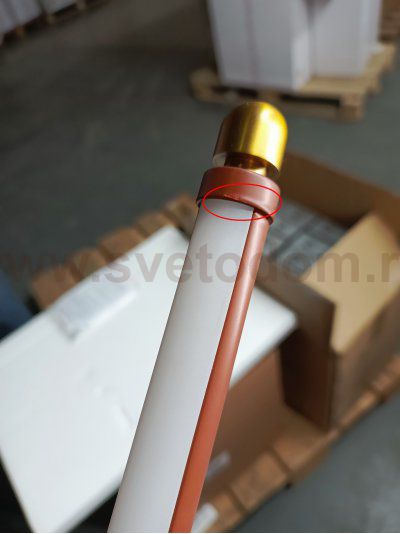 utsenka-SL6225.303.10 Светильник подвесной ST-Luce Латунь/Терракотовый, Белый LED 10*6,5W 3000K BRICK