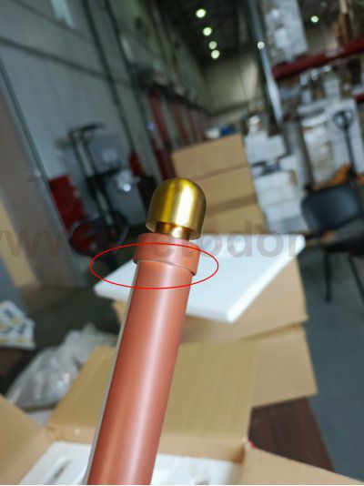 utsenka-SL6225.303.10 Светильник подвесной ST-Luce Латунь/Терракотовый, Белый LED 10*6,5W 3000K BRICK