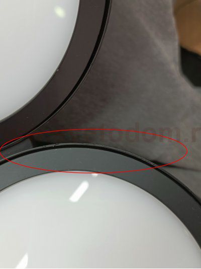 utsenka-SL6508.403.01 Светильник подвесной ST-Luce Черный/Белый LED 1*60W 4000K RIO