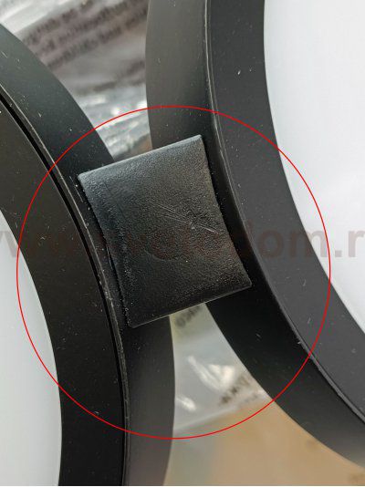 utsenka-SL6508.403.01 Светильник подвесной ST-Luce Черный/Белый LED 1*60W 4000K RIO