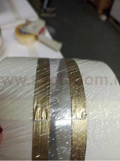 utsenka-SLE300203-05 Светильник потолочный Шампань/Белый, Золотистый E14 5*40W ALMESE