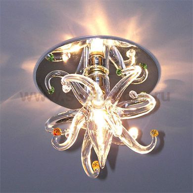 Встраиваемый светильник V022Т Chrome Helio Light