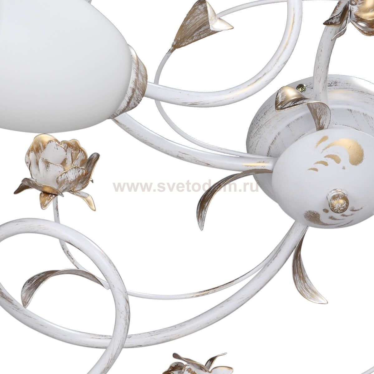 Люстра потолочная с цветами Vitaluce V1538/5PL