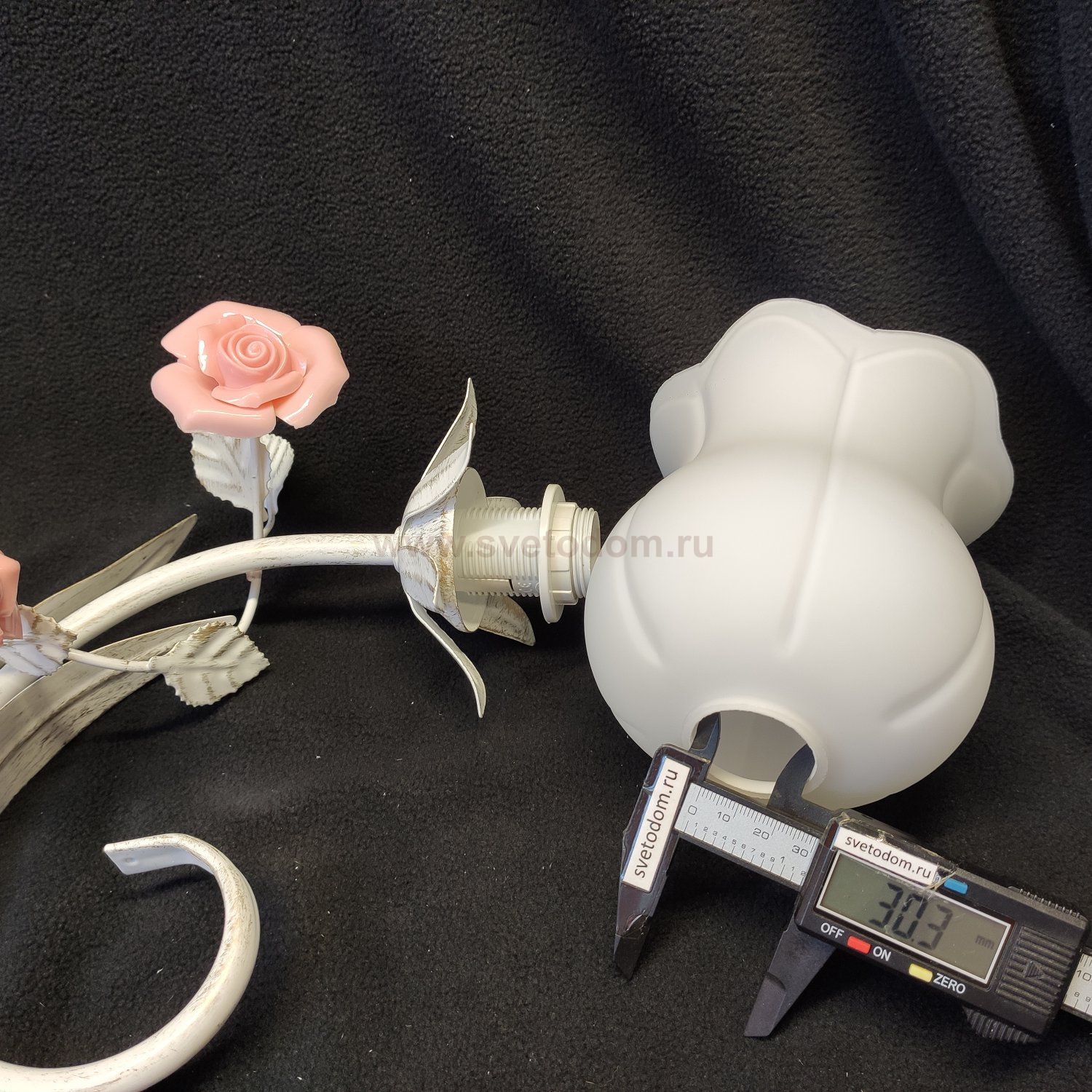 Светильник настенный с цветами Vitaluce V1685-0/2A