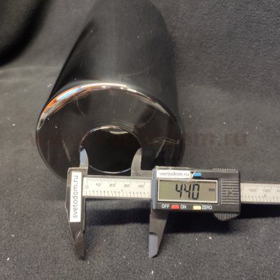 Плафон стекло тонированное зеркальное 110*220мм E27 (44мм посадка) Vitaluce V2967