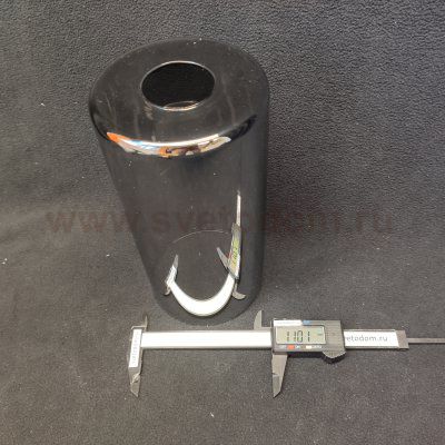 Плафон стекло тонированное зеркальное 110*220мм E27 (44мм посадка) Vitaluce V2967