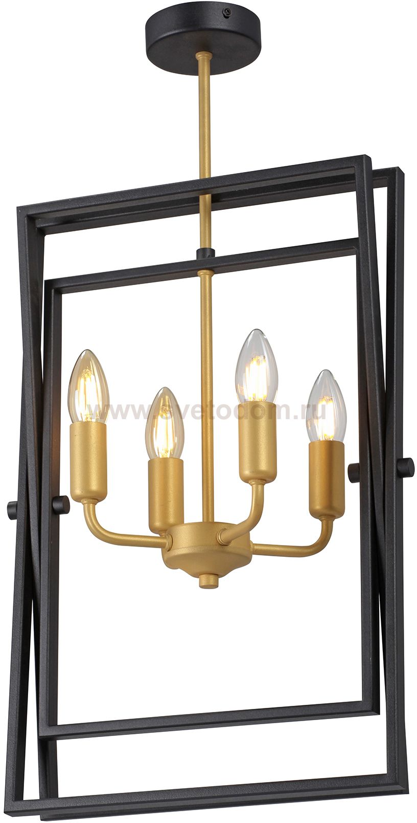 Люстра Vitaluce V3004-1/4PL, 4xE14 макс. 40Вт