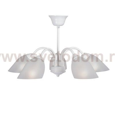 Люстра Vitaluce V3336-0/5P, 5xE14макс. 40Вт, плафон ПП