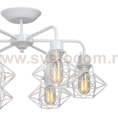 Люстра Vitaluce V4258-0/6PL, 6xE27 макс. 40Вт