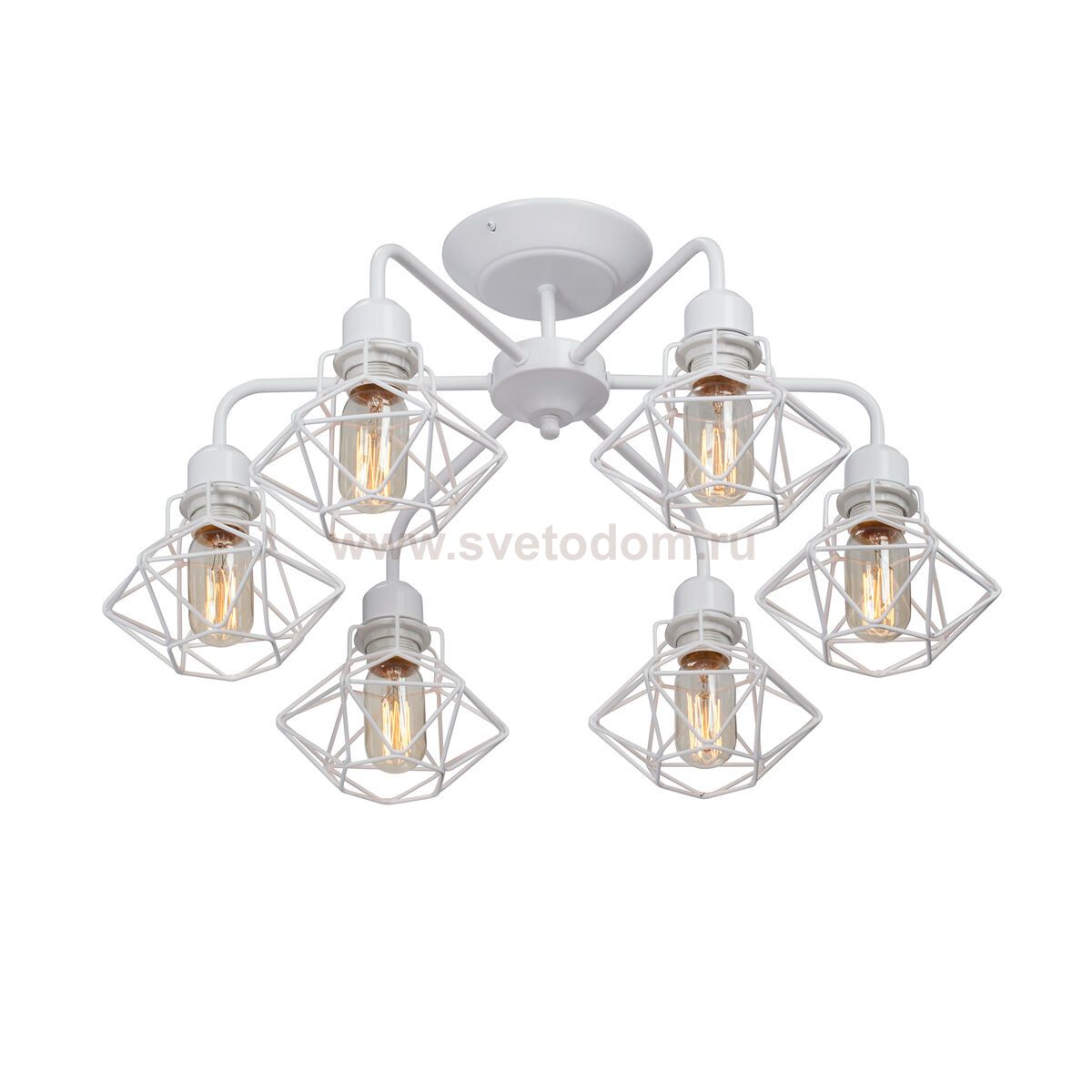 Люстра Vitaluce V4258-0/6PL, 6xE27 макс. 40Вт