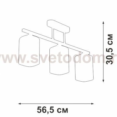 Люстра Vitaluce V4923-0/3PL