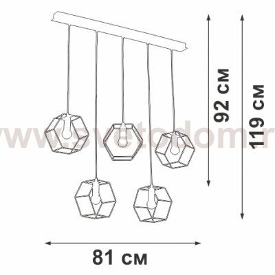 Светильник напольный Vitaluce V1796-0/1P, 1хЕ27 макс. 40Вт