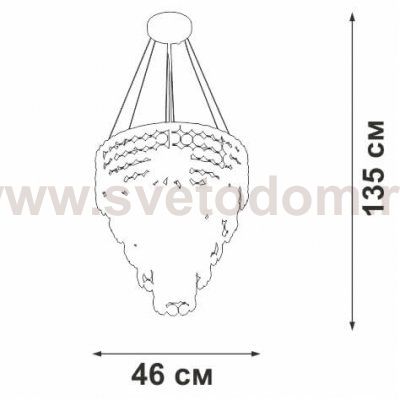 Люстра Vitaluce V5355-9/7