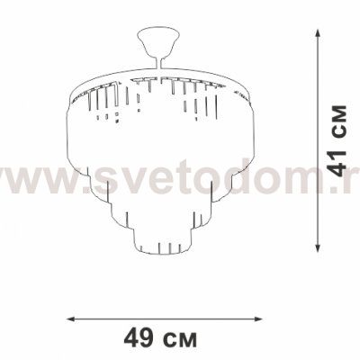 Люстра Vitaluce V5825-8/5
