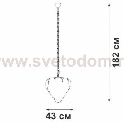 Люстра Vitaluce V5834-8/10