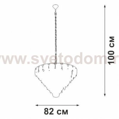 Люстра Vitaluce V5850-9/25