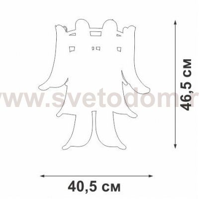 Светильник настенный Vitaluce V5860-9/3A