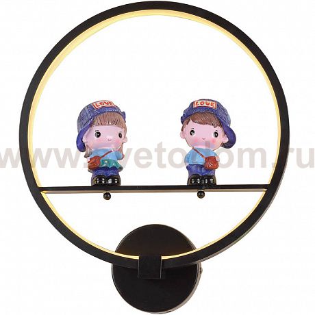 Бра HIPER H061-0 LED 19Вт WENGE/BLUE TWINS