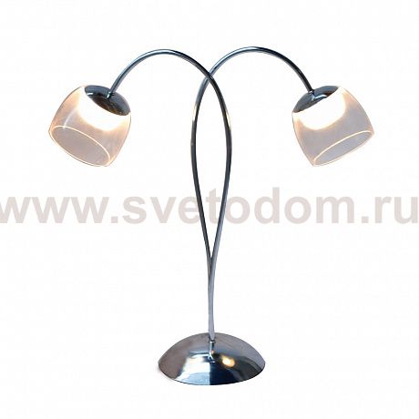 Настольная лампа HIPER H970-3 LED 2*5Вт 3000K CHROME Aquarius