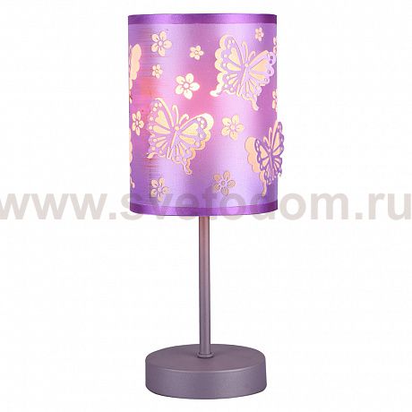 Настольная лампа HIPER H060-0 1*E27*60Вт VIOLET Butterfly