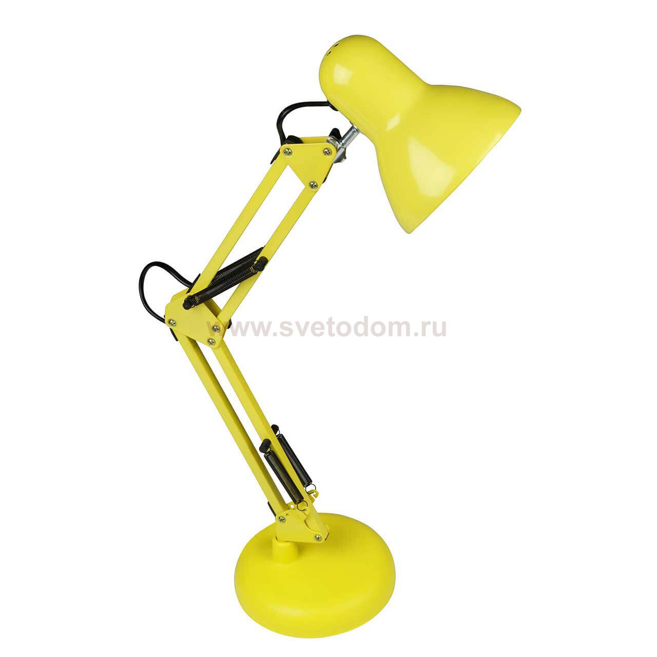 Светильник настольный Uniel TLI-221 LIGHT YELLOW E27