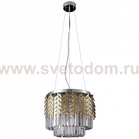 Люстра HIPER H153-2 13*E14*40Вт CHROME/GOLD Angers