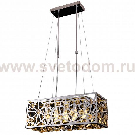 Люстра HIPER H153-5 10*E14*40Вт CHROME Angers