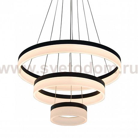 Люстра подвесная Zumaline CIRCLE L-CD-03-BL