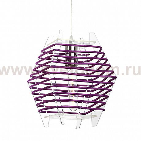 Подвес HIPER H085-2 1*E27*60Вт PURPLE ANCONA