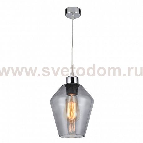Подвес HIPER H091-0 1*Е27*60Вт SMOKY/CHROME ASTI