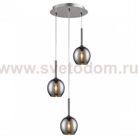 Светильник подвесной Zumaline MONIC MD1629-3B(chrome)