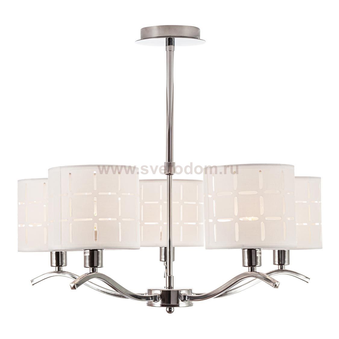 Люстра Escada/luce solara 5052/5P Chrome/White