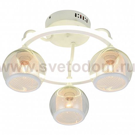 Люстра HIPER H808-3 3*E27*60Вт + LED 37Вт WHITE Jaca