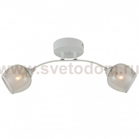 Светильник потолочный HIPER H807-2 2*E27*60Вт + LED 7Вт WHITE Sevilla