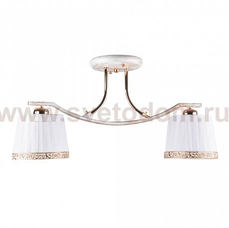 Люстра HIPER H016-2 2*E27*60Вт WHITE/GOLD Simona 