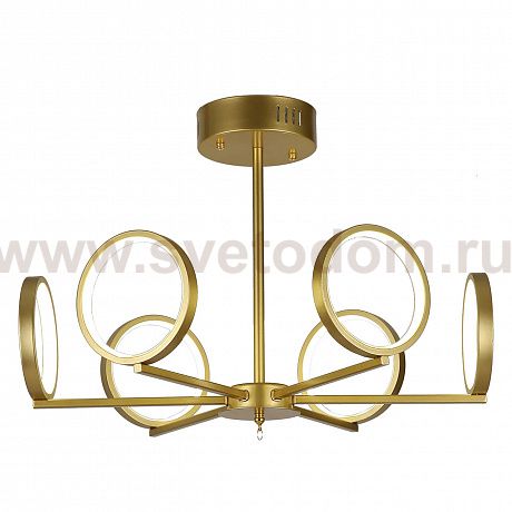 Люстра HIPER H820-6 LED 6*9Вт GOLD Ring