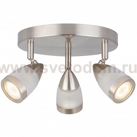 Светильник поворотный HIPER H076-3 3*GU10*50Вт NICKEL Chiara
