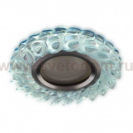 Светильник встраиваемый HIPER H070-1 MR16 GU5.3*50Вт + LED 3Вт CLEAR Domenica