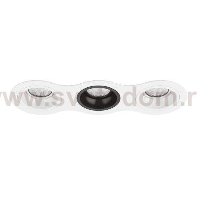Комплект из светильников и рамки DOMINO Domino Lightstar D636060706