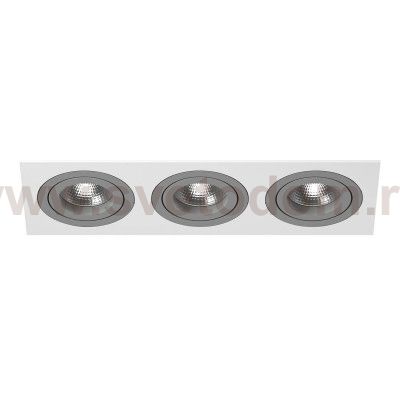 Комплект из светильника и рамки Intero 16 Lightstar i536090909