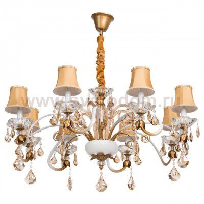 Чехол для люстры бархатный золотого цвета 0,7м