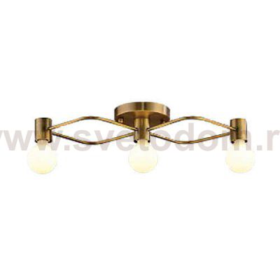 Vega PL 6088/3 bronze светильник потолочный Italline