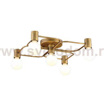 Vega PL 6088/5 bronze светильник потолочный Italline