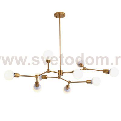 Люстра Italline Vega SP 6228/9 brass